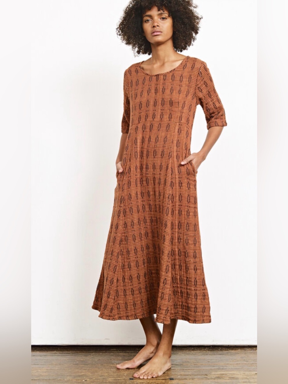 Ace & Jig Rowan Dress Hero Textile Size Medium